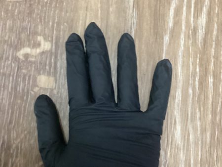 BLACK NITRILE GLOVE, M 10PK Online Sale