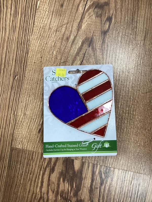 *PATRIOTIC HEART SUNCATCHER For Sale