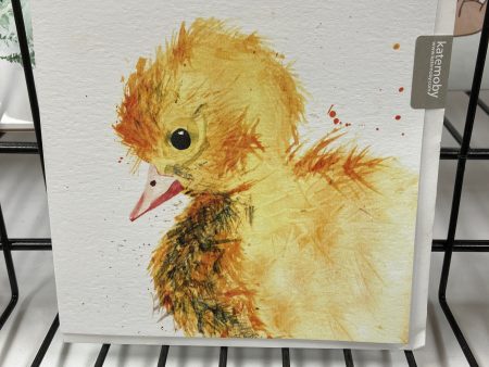 KATE MOBY CARD INKY DUCKLING on Sale