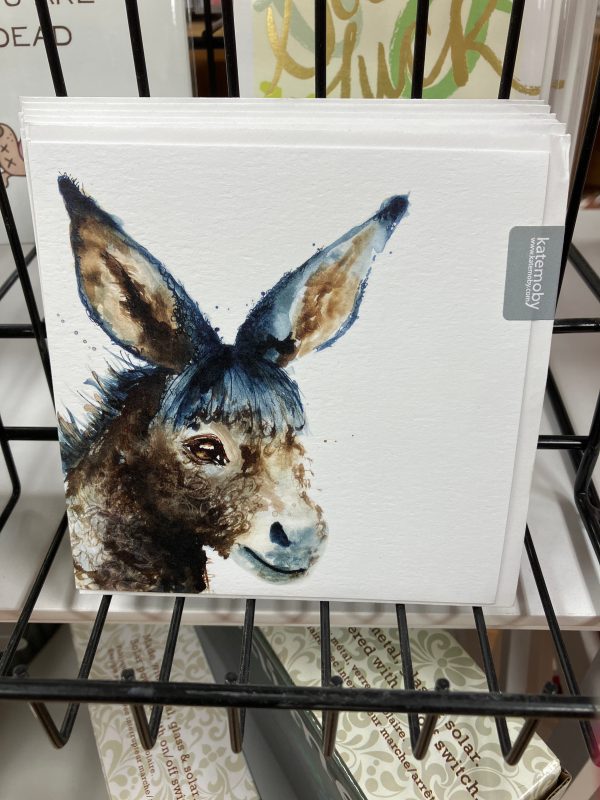 KATE MOBY CARD INKY DONKEY Fashion