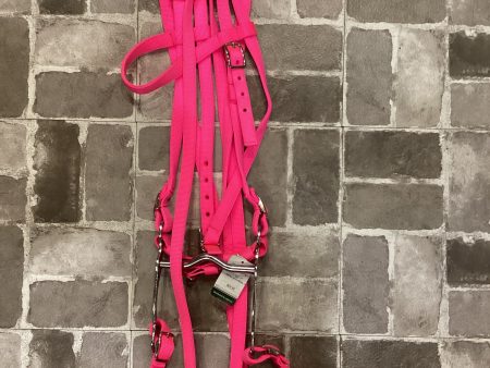 *BRIDLE WITH REINS, PINK Online now