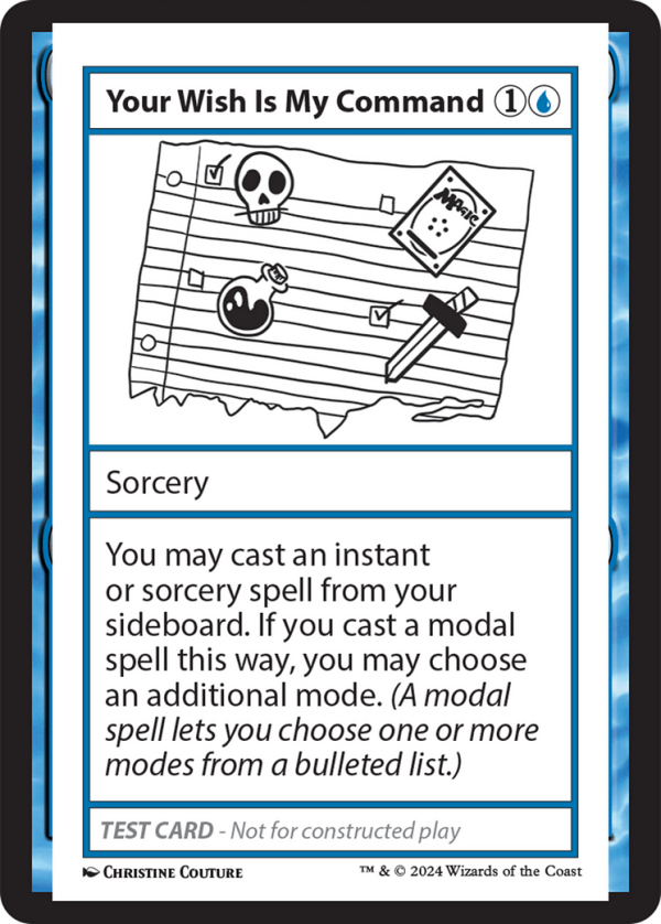 Your Wish Is My Command [Mystery Booster 2 Playtest Cards] Discount