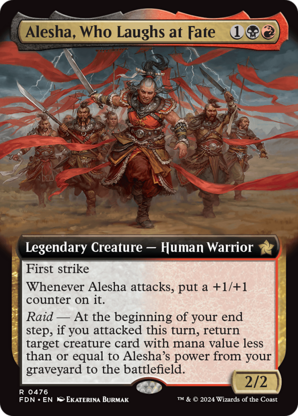 Alesha, Who Laughs at Fate (Extended Art) [Foundations] Fashion