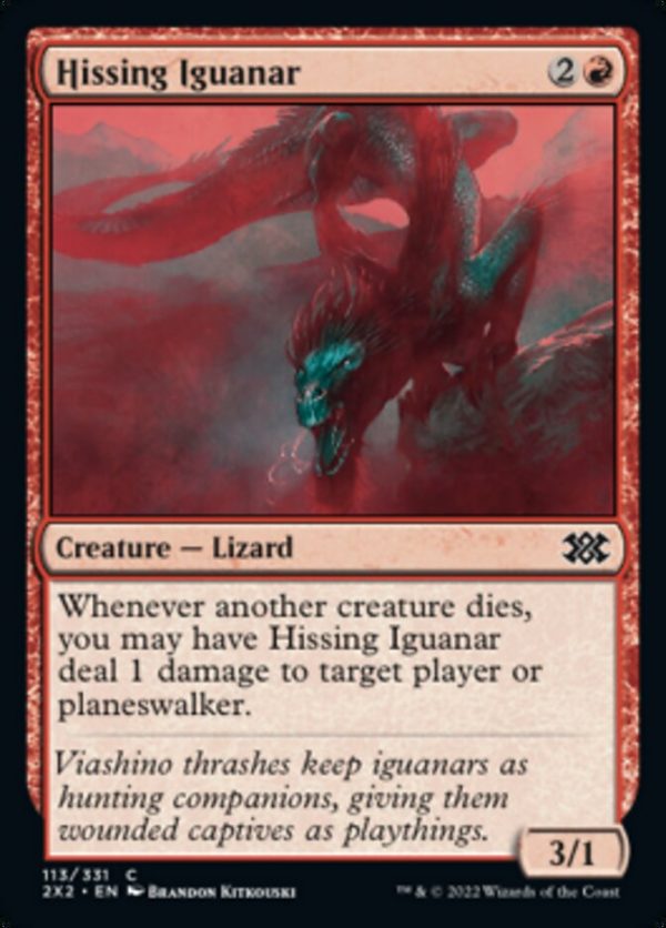 Hissing Iguanar [Double Masters 2022] Supply