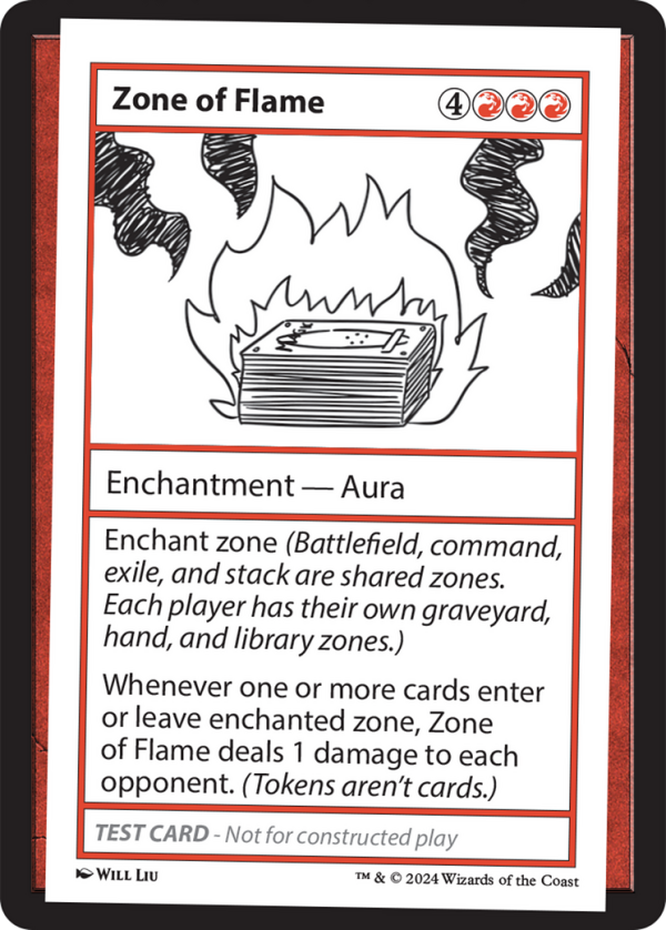 Zone of Flame [Mystery Booster 2 Playtest Cards] Online Hot Sale