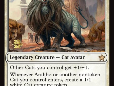 Arahbo, the First Fang [Foundations Prerelease Promos] Cheap