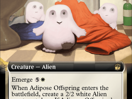 Adipose Offspring (Extended Art) (Surge Foil) [Doctor Who] Sale