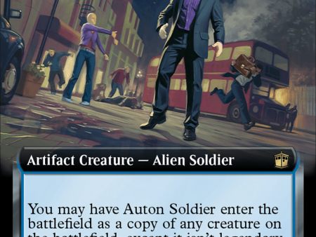 Auton Soldier (Extended Art) [Doctor Who] Online now