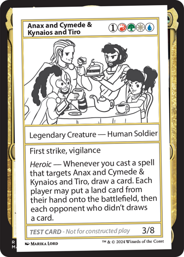 Anax and Cymede & Kynaios and Tiro [Mystery Booster 2 Playtest Cards] For Cheap