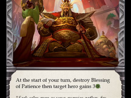 Blessing of Patience (Red) [DYN033] (Dynasty) For Sale