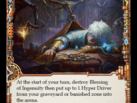 Blessing of Ingenuity (Blue) [DYN100] (Dynasty) For Discount