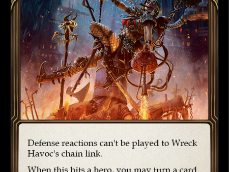 Wreck Havoc (Blue) [OUT200] (Outsiders)  Rainbow Foil Fashion