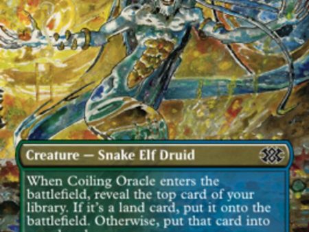 Coiling Oracle (Borderless Alternate Art) [Double Masters 2022] Fashion