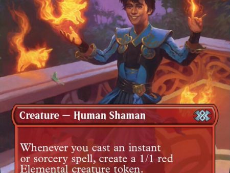 Young Pyromancer (Borderless Alternate Art) [Double Masters 2022] Online Sale