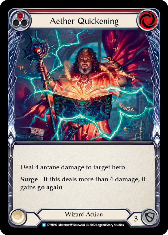 Aether Quickening (Red) [DYN197] (Dynasty) Discount