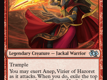 Anep, Vizier of Hazoret (Anime) [Foundations Jumpstart] Discount