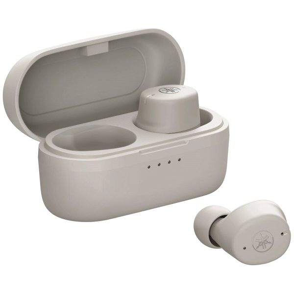 Yamaha True Wireless Earbuds, Beige Sale