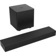 Vizio H6 DTS Virtual:X 2.1 Ch 20  SoundBar & Subwoofer System - Scratch & Dent Hot on Sale