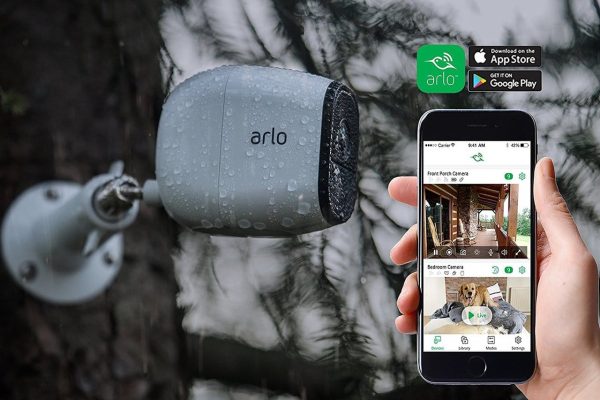 Arlo Pro Security System 5 HD 720p Cameras- Wirelless, Audio, Night Vision - Certified Refurbished on Sale