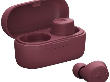 Yamaha True Wireless Earbuds, Red Fashion