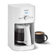 Cuisinart 12-Cup Classic Programmable Coffeemaker, White - Certified Refurbished Supply