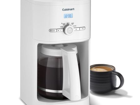 Cuisinart 12-Cup Classic Programmable Coffeemaker, White - Certified Refurbished Supply