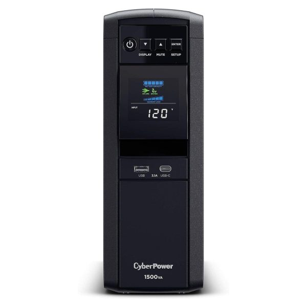 CyberPower 1500 VA   1000W PFC Sinewave UPS - New Battery Certified Refurbished Online now