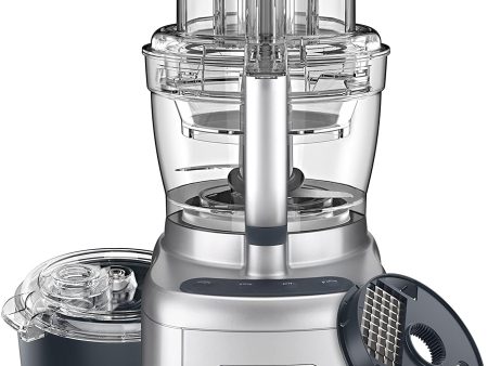 Cuisinart Elemental 13-Cup Food Processor, Silver - Certified Refurbished Cheap