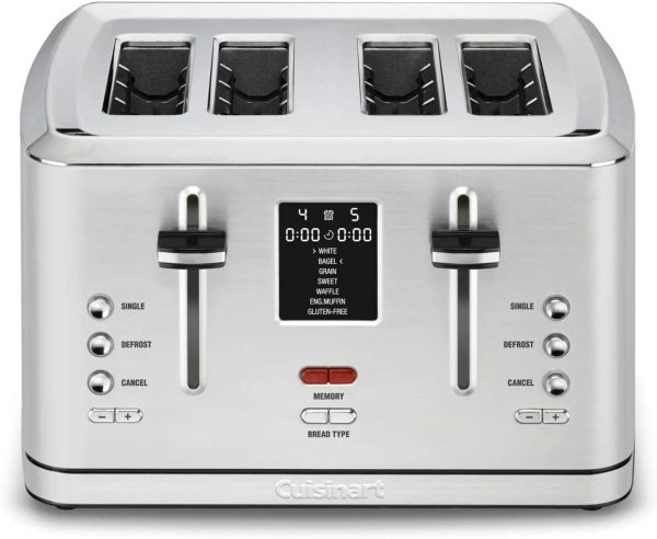 Cuisinart 4-Slice Digital Toaster, Stainless Steel - Certified Refurbished Sale