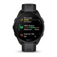 Garmin Forerunner 165 Running Smartwatch, Black Slate Grey - Certified Refurbished Discount