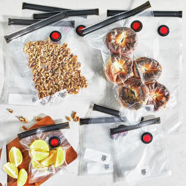 Zwilling Fresh & Save 20-pc Assorted Sizes Vacuum Sealer Bags, Reusable Sous Vide Bags Sale