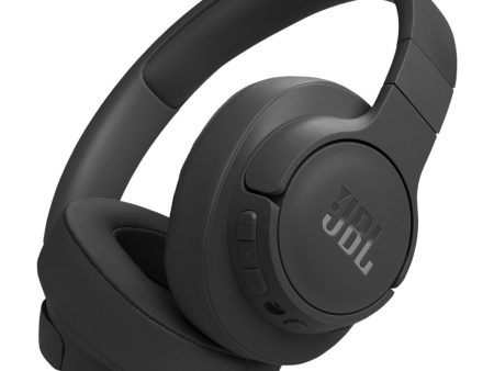 JBL Tune 770NC Bluetooth Noise-Cancelling Over-Ear Wireless Headphones, Black - Certified Refurbished Fashion