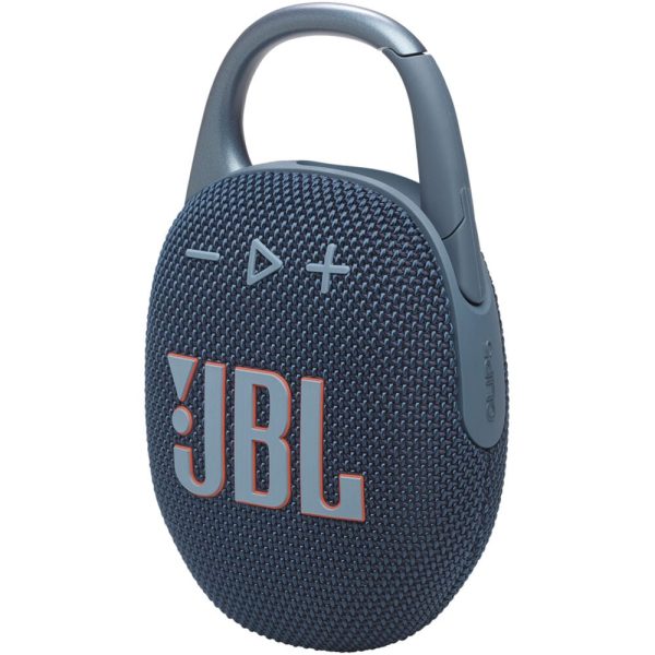 JBL Clip 5 Portable Wireless Bluetooth Speaker, Blue - Certified Refurbished Supply