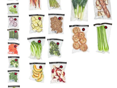 Zwilling Fresh & Save 20-pc Assorted Sizes Vacuum Sealer Bags, Reusable Sous Vide Bags Sale