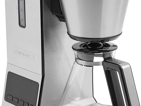 Cuisinart PurePrecision 8 Cup Pour-Over Coffee Brewer with Glass Carafe, Silver - Certified Refurbished For Cheap