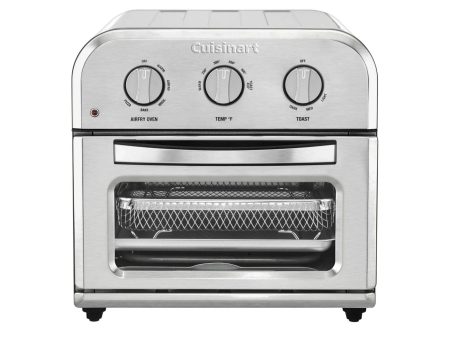 Cuisinart Compact Airfryer Toaster Oven with 6-in-1 Functions, Stainless Steel - Certified Refurbished For Cheap