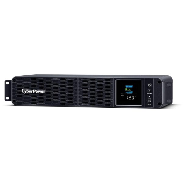 CyberPower PFC 1500VA 1000W, 8 Outlets, AVR, Short Depth 2U Rackmount Sinewave UPS System - Certified Refurbished Supply