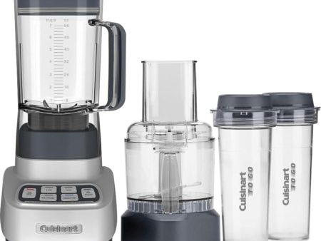 Cuisinart SmartPower Duet Blender, Food Processor, Stainless Steel - Certified Refurbished Cheap