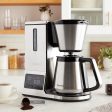 Cuisinart PurePrecision 8 Cup Pour-Over Coffee Brewer with Thermal Carafe, Silver - Certified Refurbished Sale