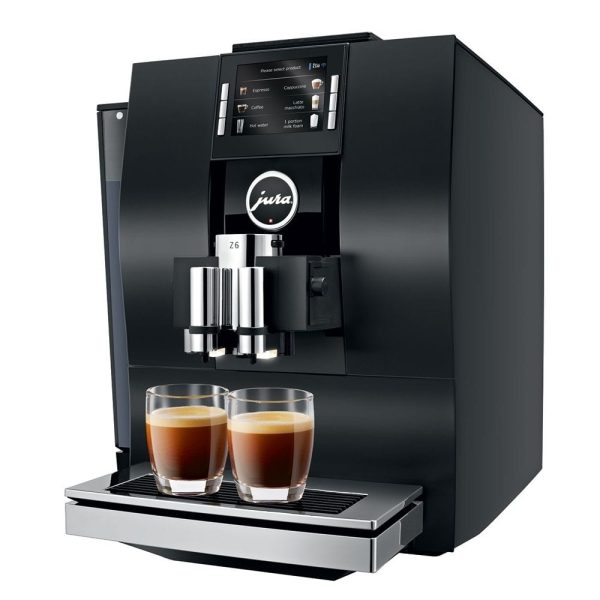 Jura Z6 Automatic Coffee Machine, Aluminum Black - Certified Refurbished Discount