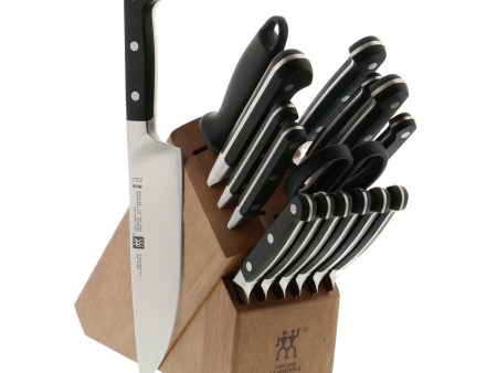 Zwilling Pro 17-pc Knife Block Set Supply