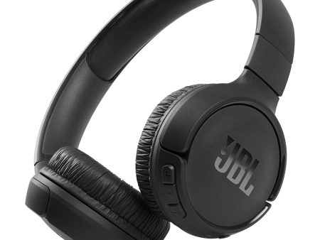 JBL Tune Pure Bass 520BT Wireless On-Ear Bluetooth Headphones, Black - Certified Refurbished Hot on Sale