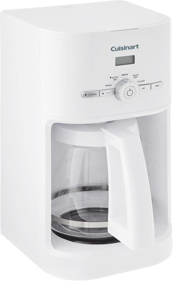 Cuisinart 12-Cup Classic Programmable Coffeemaker, White - Certified Refurbished Supply