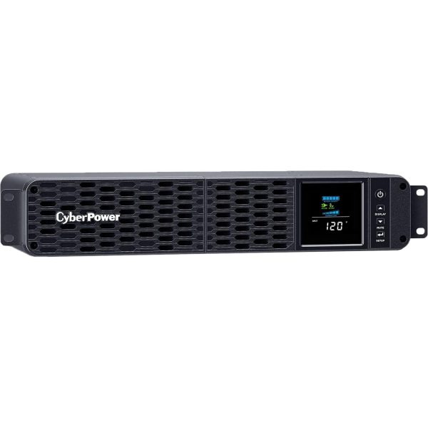 CyberPower PFC 1500VA 1000W, 8 Outlets, AVR, Short Depth 2U Rackmount Sinewave UPS System - Certified Refurbished Supply