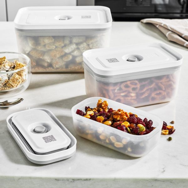 Zwilling Fresh & Save 3-pc Plastic Food Storage Container, Meal Prep Container, BPA-Free- Assorted Sizes For Cheap