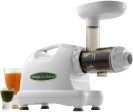 Omega 8004 Commercial Masticating Juicer and Nutrition Center, White - Certified Refurbished Hot on Sale