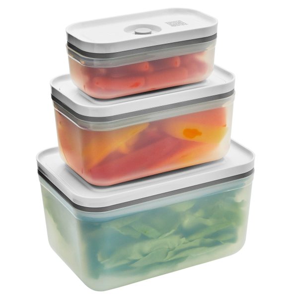 Zwilling Fresh & Save 3-pc Plastic Food Storage Container, Meal Prep Container, BPA-Free- Assorted Sizes For Cheap