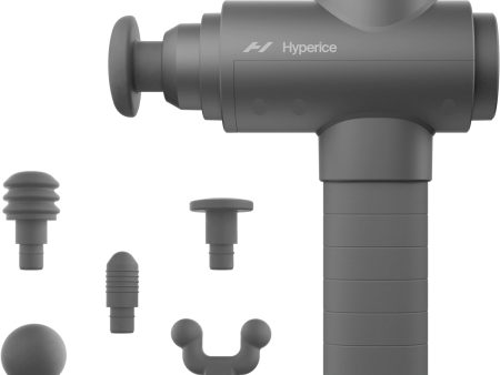 Hyperice Hypervolt 2, 3-Speed, 5-Heads Handheld Percussion Massage Gun, Gray - Certified Refurbished Online Hot Sale