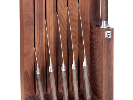 Zwilling 1731 7-pc Block Ziricote Wood Knife Set Sale