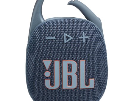 JBL Clip 5 Portable Wireless Bluetooth Speaker, Blue - Certified Refurbished Supply